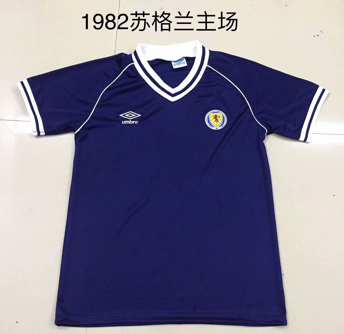 1982 Scotland Retro jersey