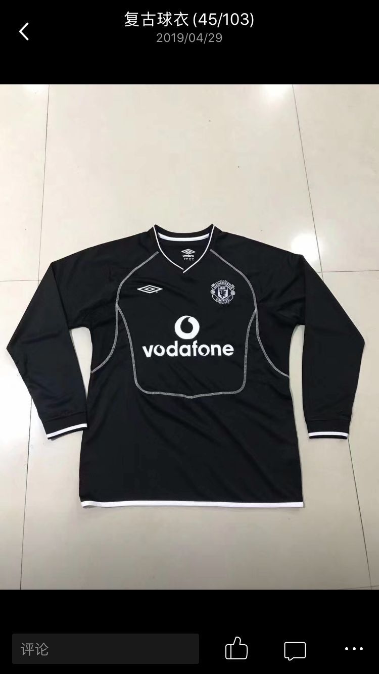 1999-2000  Manchester United away Long sleeves Retro