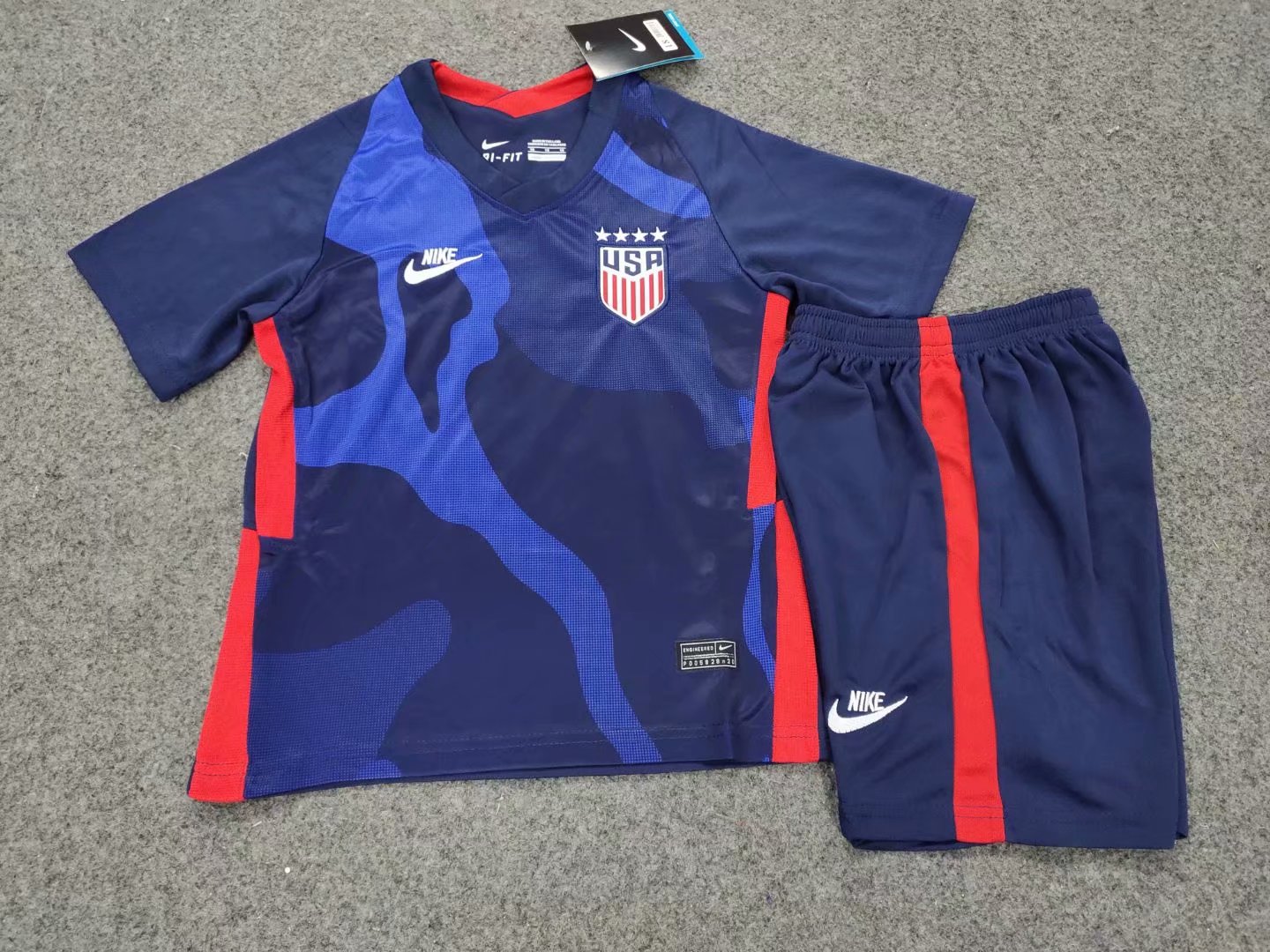 the United States of America home kids kit USA 2020 