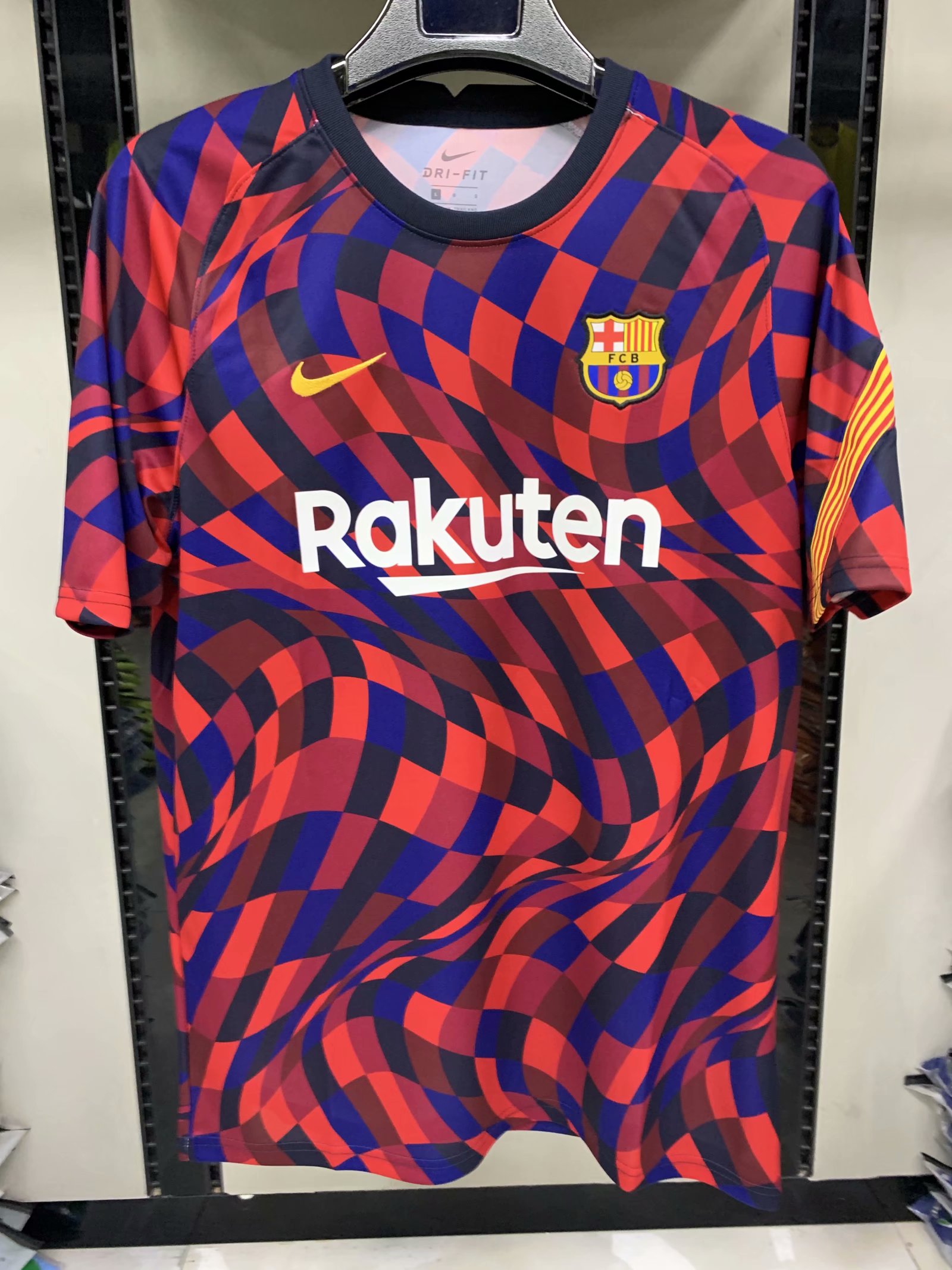 No stock FC Barcelona Home 2020-2021 Training Jersey