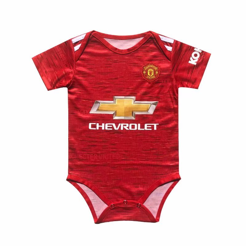  No stock Manchester united home Baby Grow baby onesie jersey 