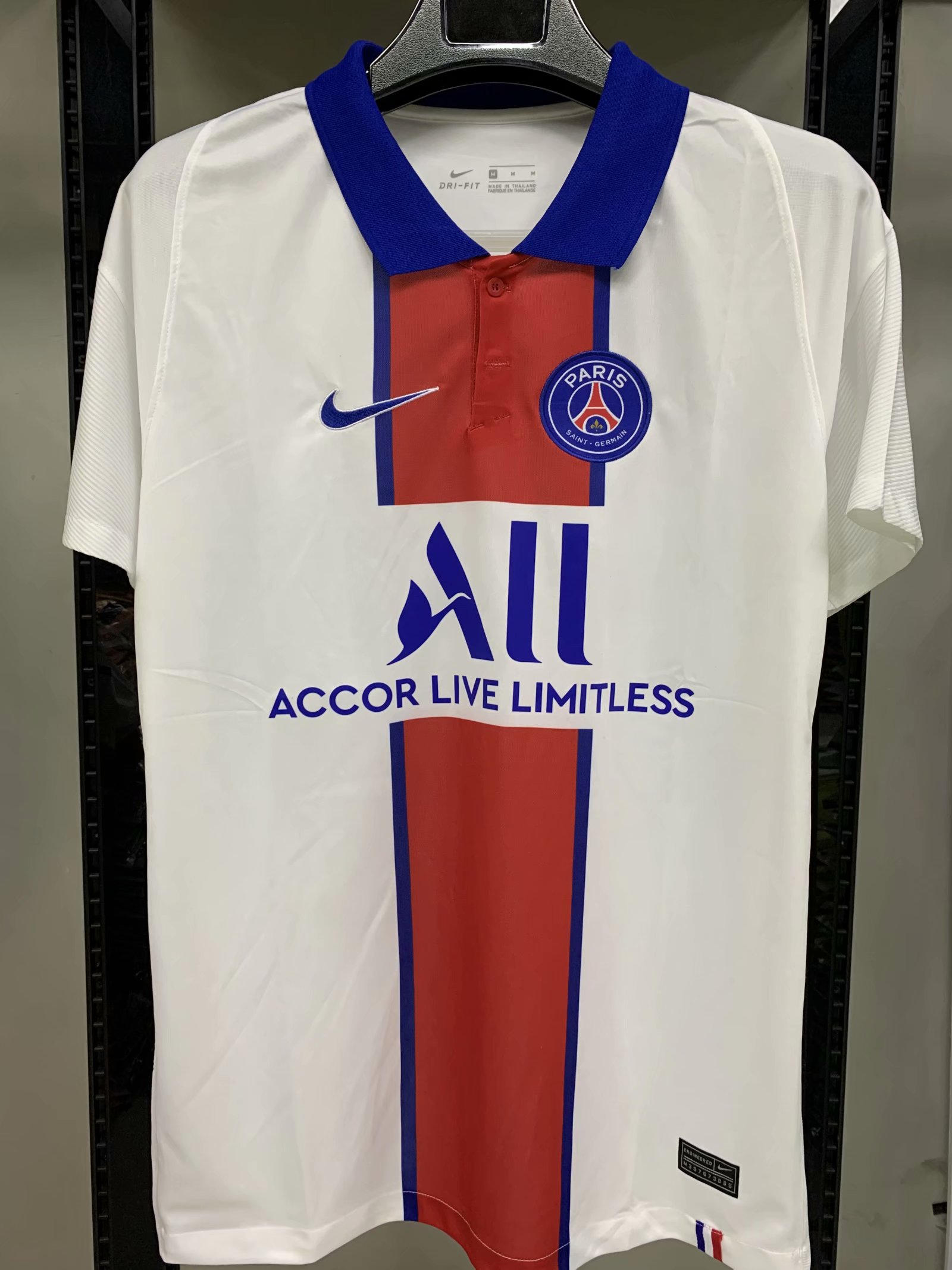 No stock 2020-2021 Paris Saint-Germain AWAY soccer jersey Psg