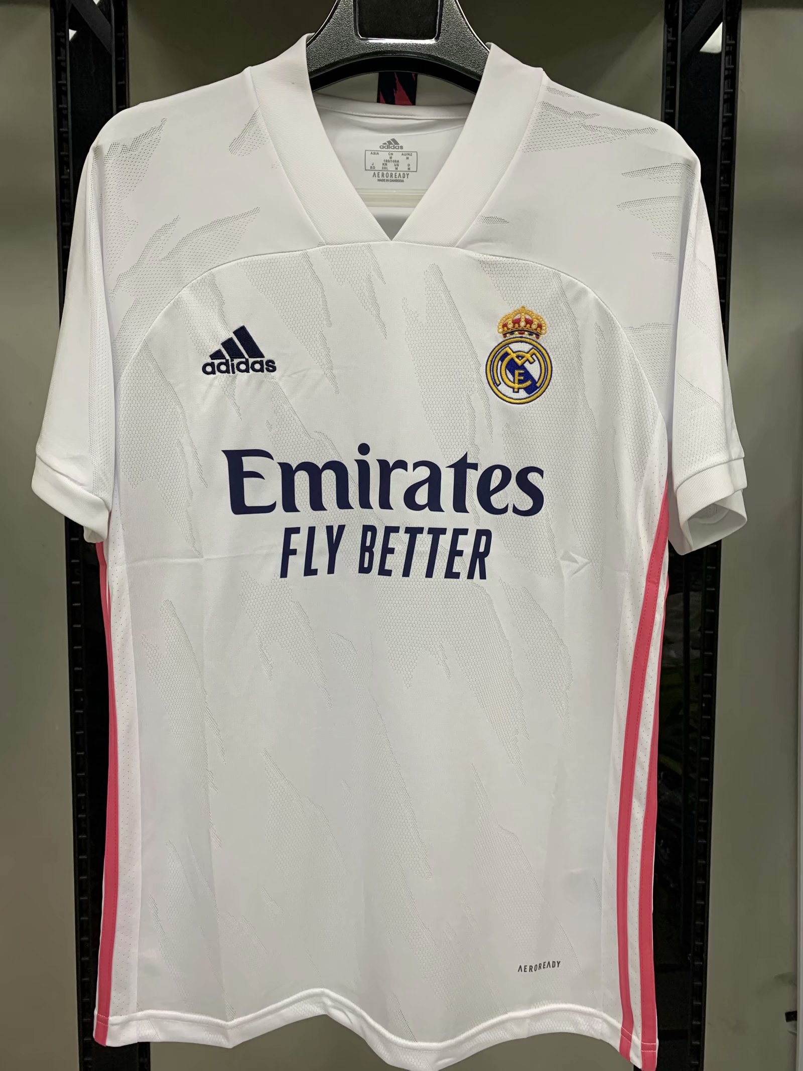 No stock 2020/2021 REAL MADRID HOME 