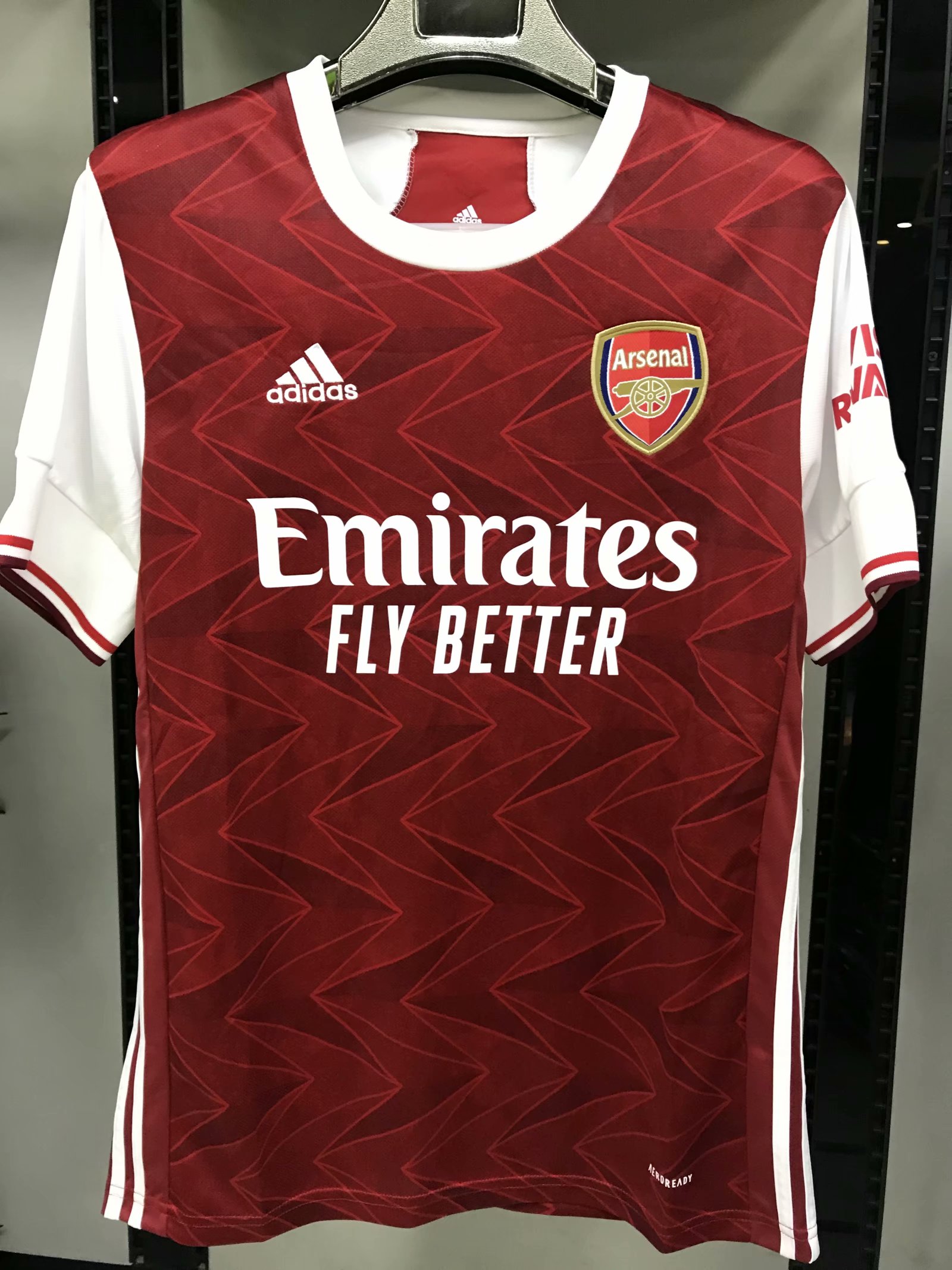 No stock 2020/2021 Arsenal HOME Soccer