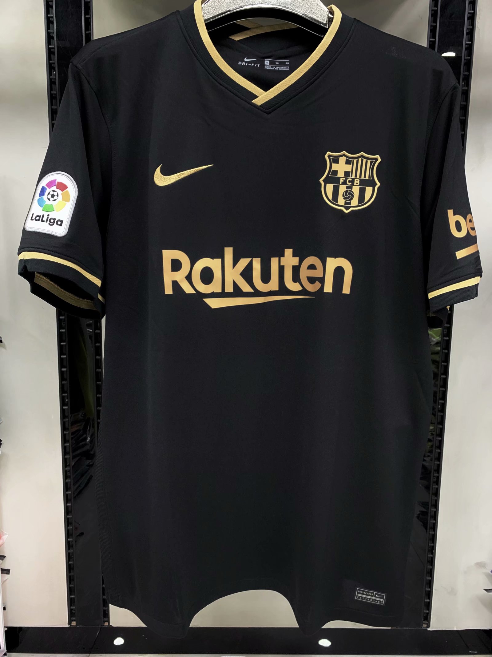 No stock 2020-2021 Barcelona Away soccer jersey 