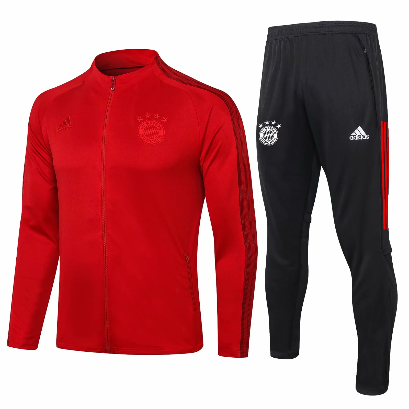 2020-2020 Bayern Munich adult football shirt suit training suit jacket set