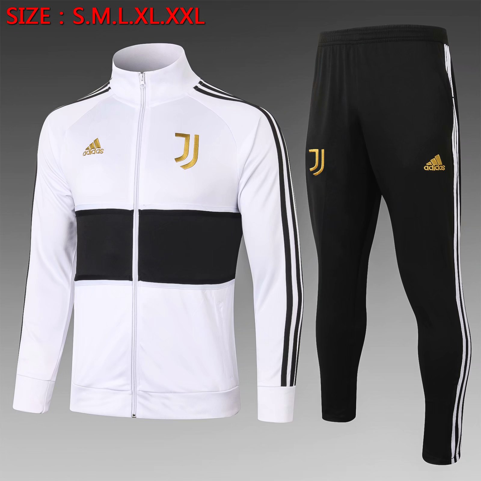 2020-2021 Juventus adult football training Jacket Set