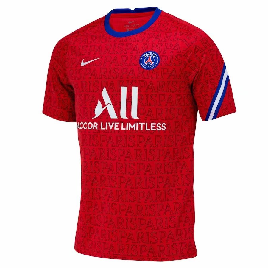 2020-2021 Paris Saint Germain Football Training Shirt pag