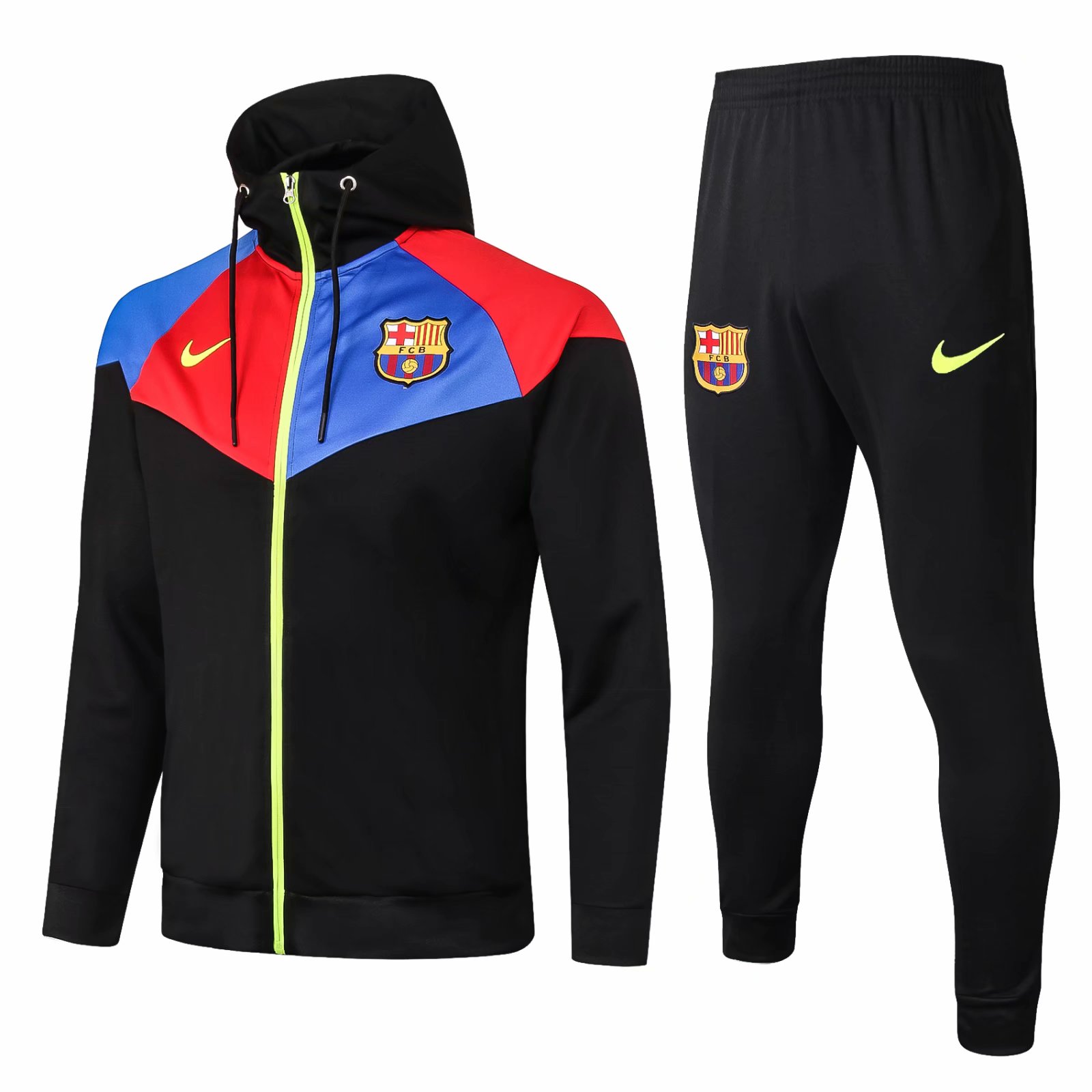 2020-2021  Barcelona adult Jacket Set hoodie