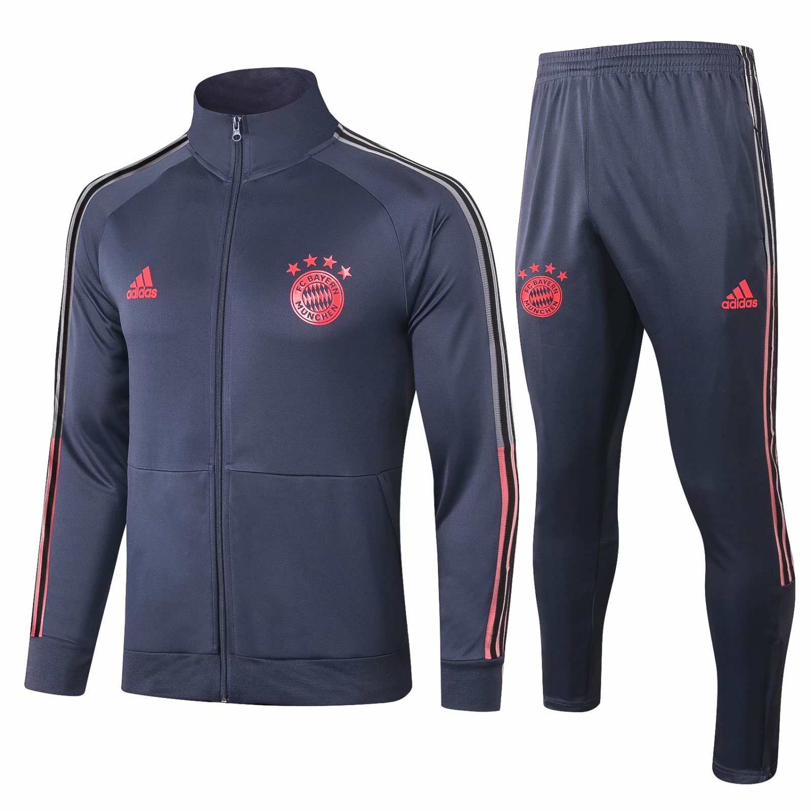 2020-2021 Bayern Munich adult football shirt suit training suit jacket set