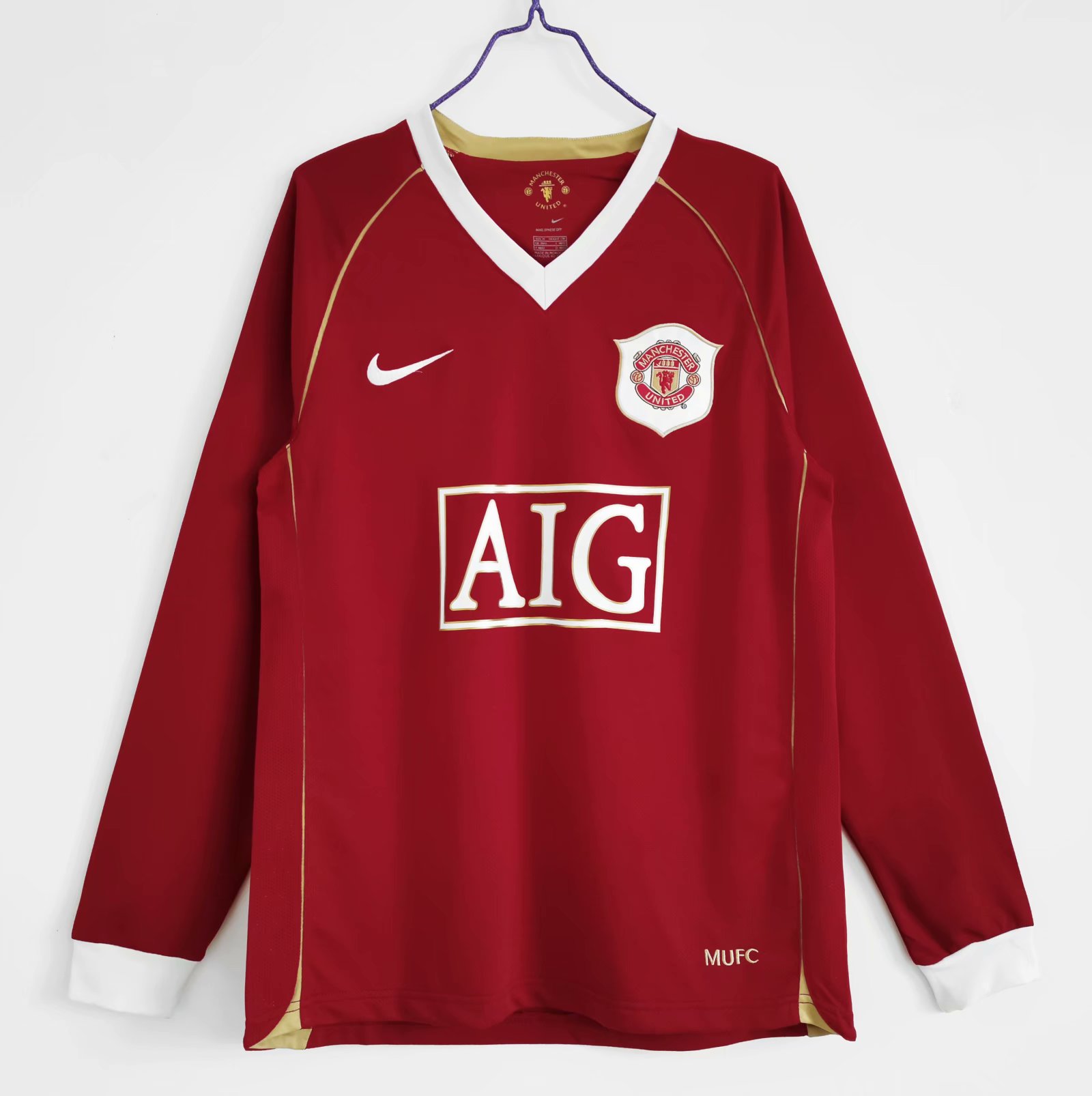 2006-2007 Manchester United away long