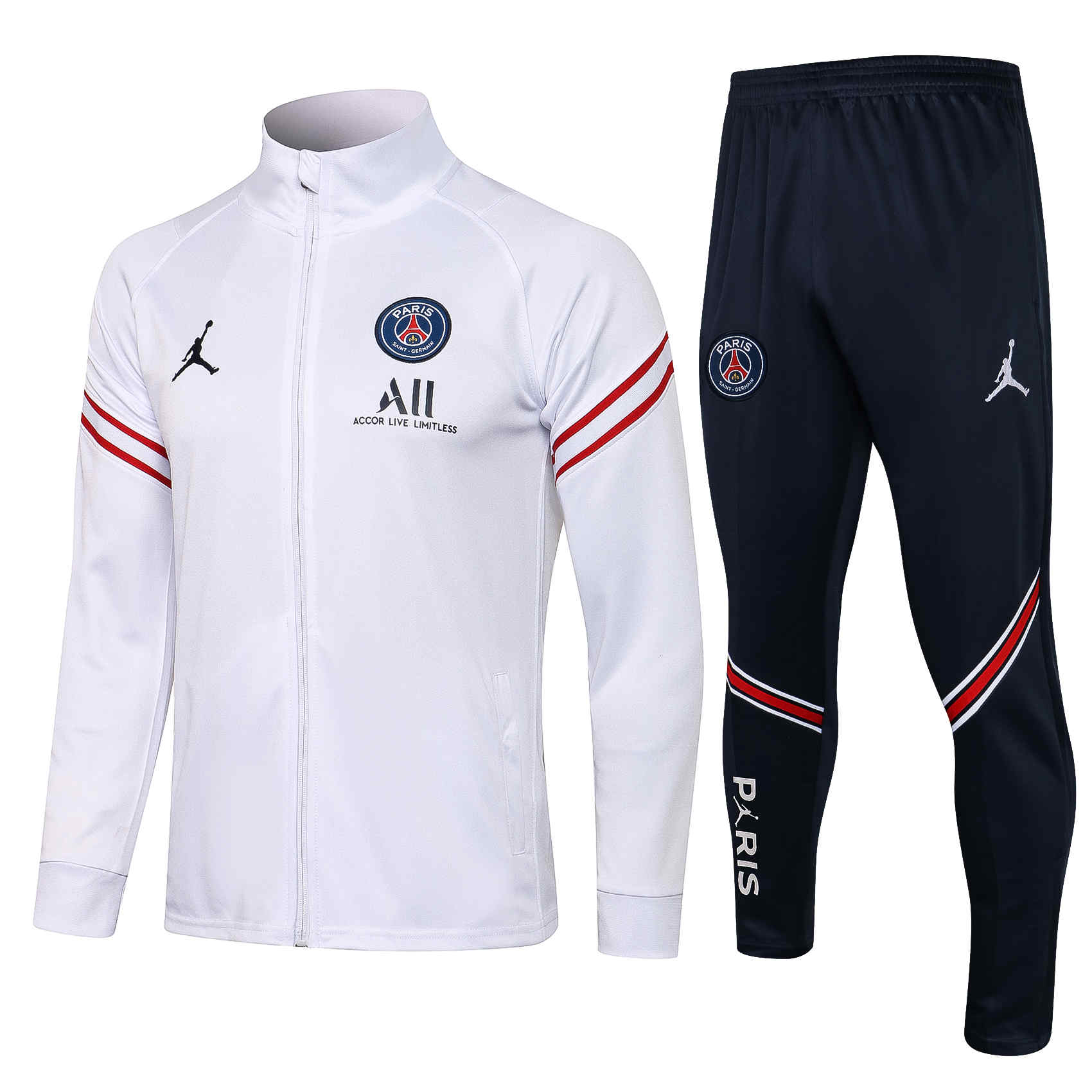 2020-2021 Paris Saint Germain adult suit training suit jacket set PSG