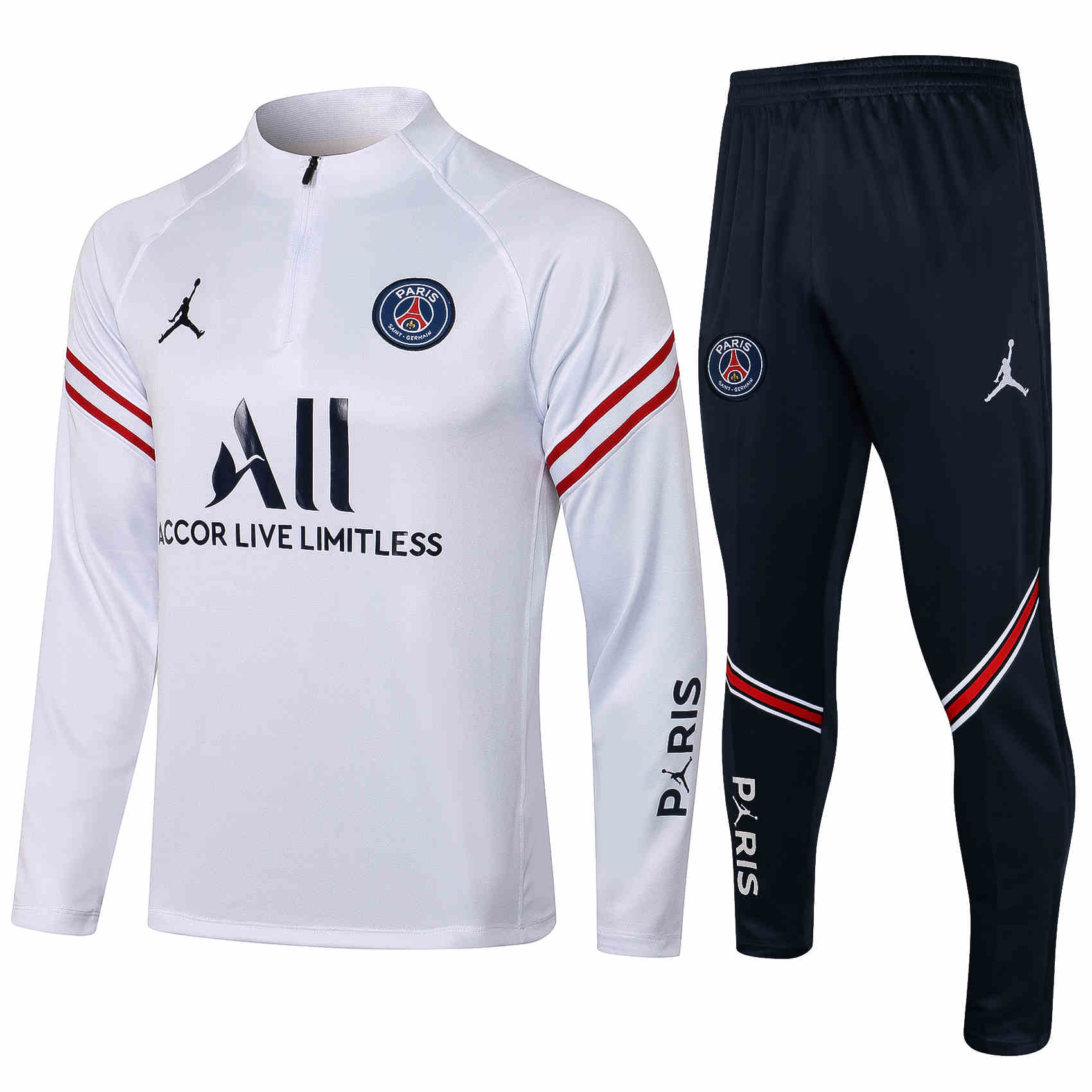 2020-2021 Paris Saint Germain adult suit training suit jacket set PSG