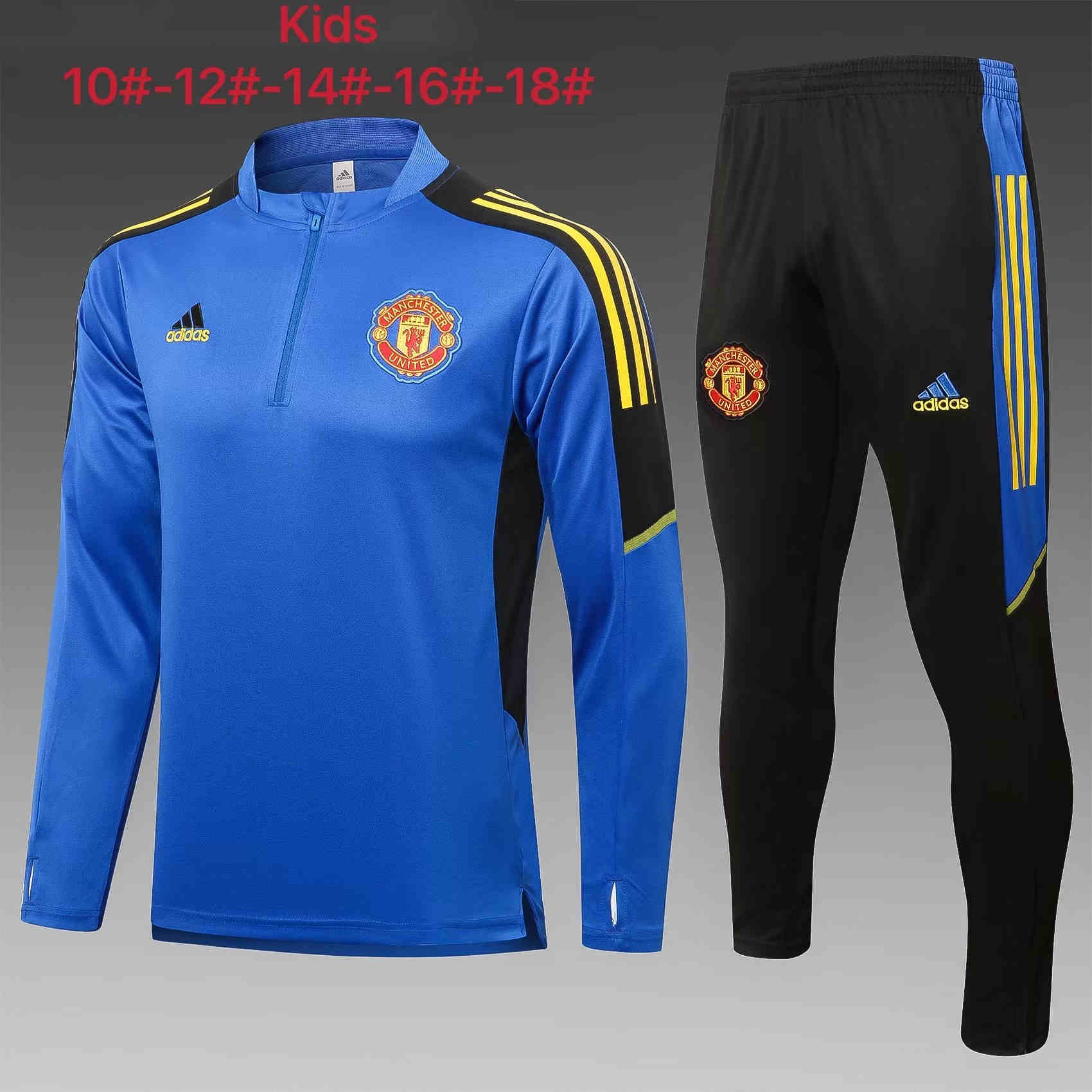 2022 Manchester United  kids kit Training clothes