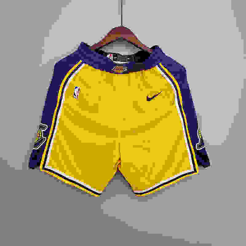 Lakers Yellow Shorts S-XXL