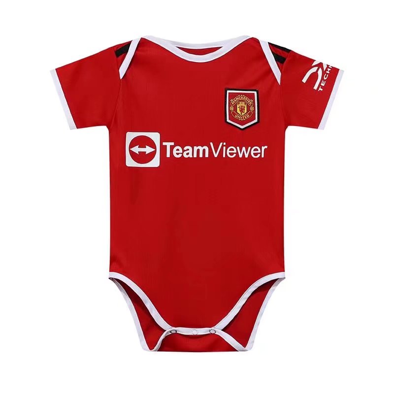 2022-2023 Manchester united home Baby Grow baby onesie jersey 