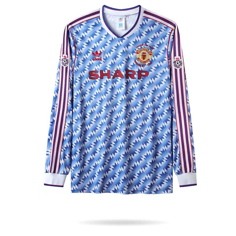 1990-1992 Manchester United away long
