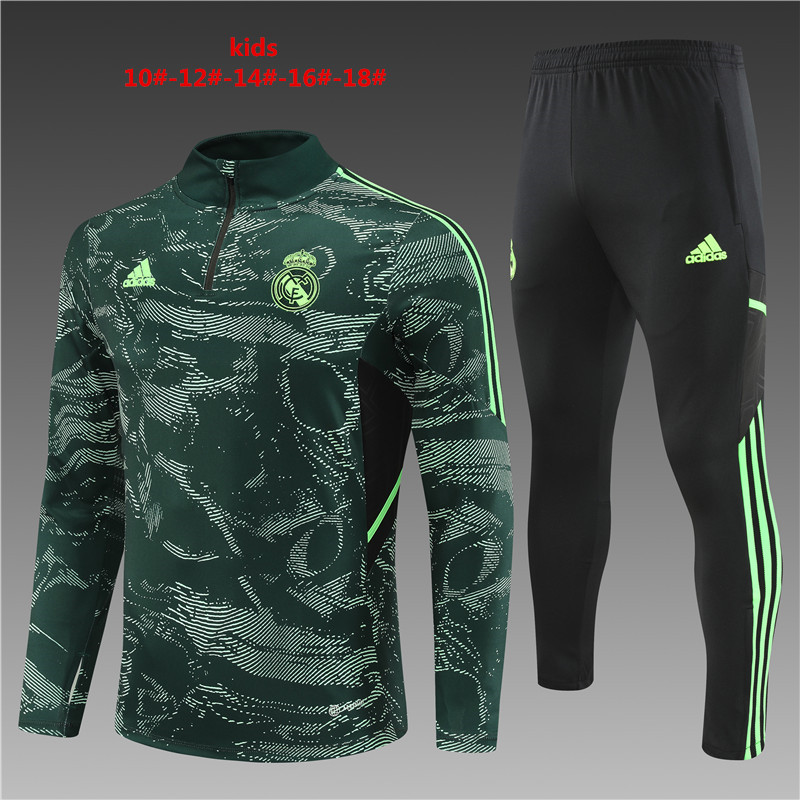 2022-2023 Real Madrid kids kit training suit 