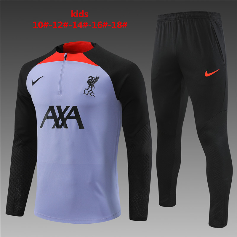 2022/2023 Liverpool football kids training suit