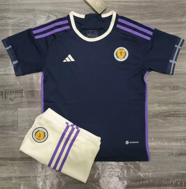 2022/2023 Scotland home kids kit 