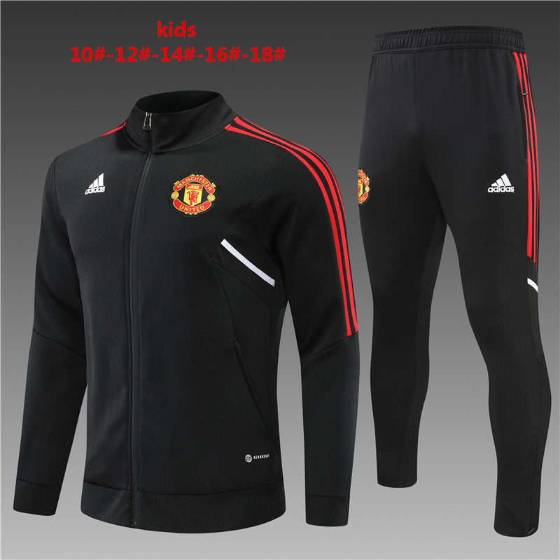 2022-2023 Manchester United  kids kit Training clothes Jacket