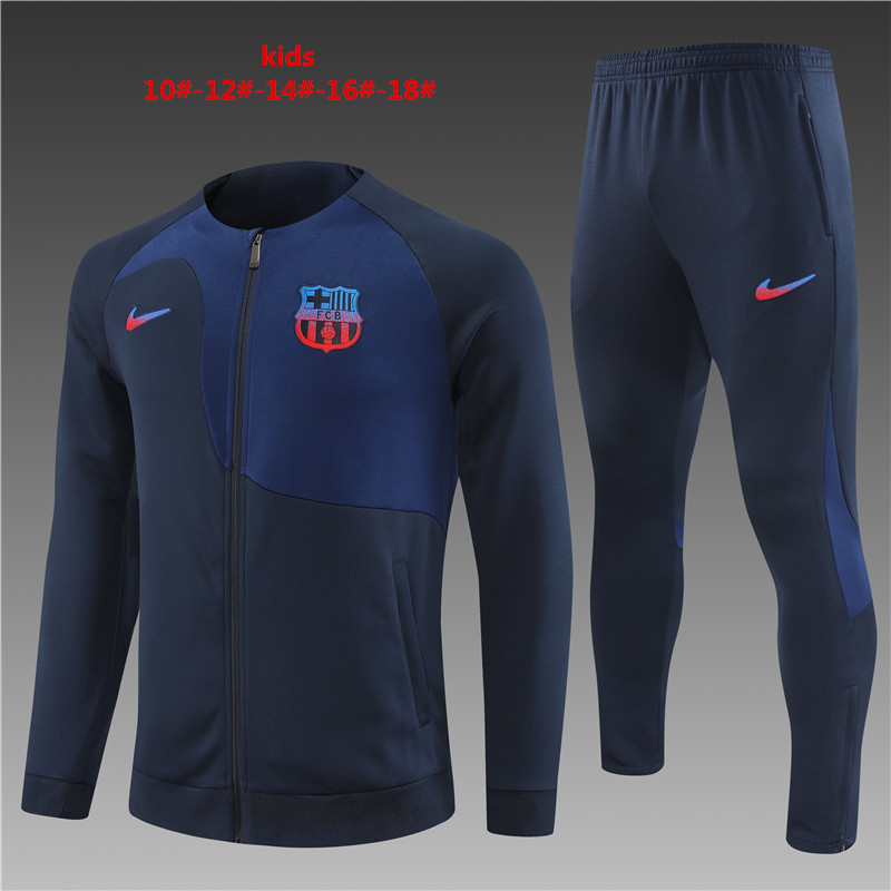 2022-2023 Barcelona kids football training suit