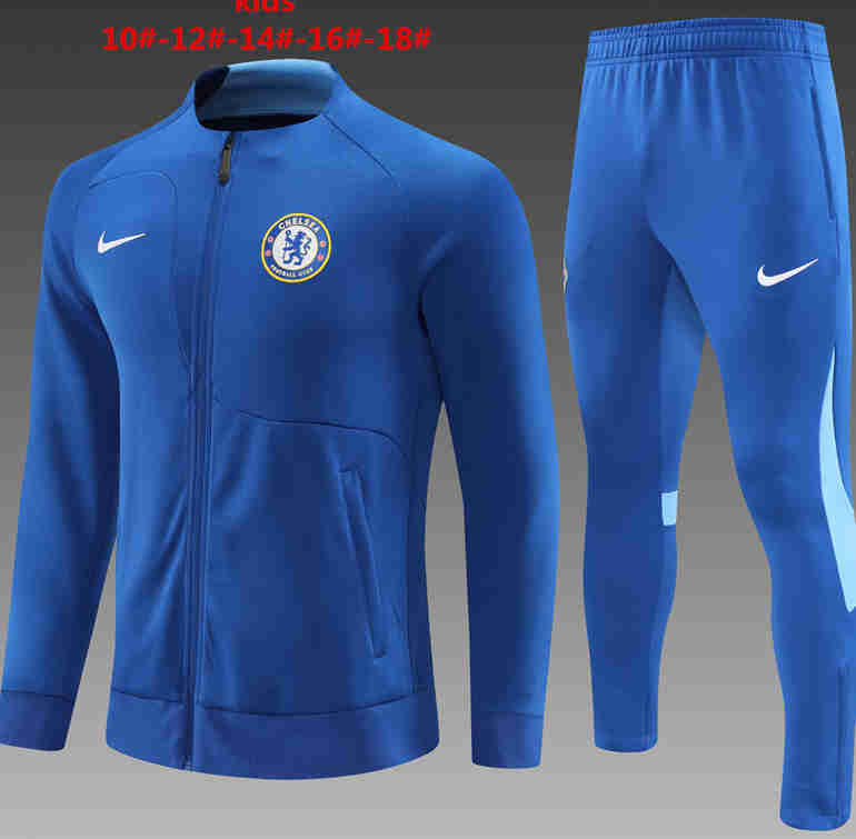 2022-2023 Chelsea kids kit training suit  Jacket