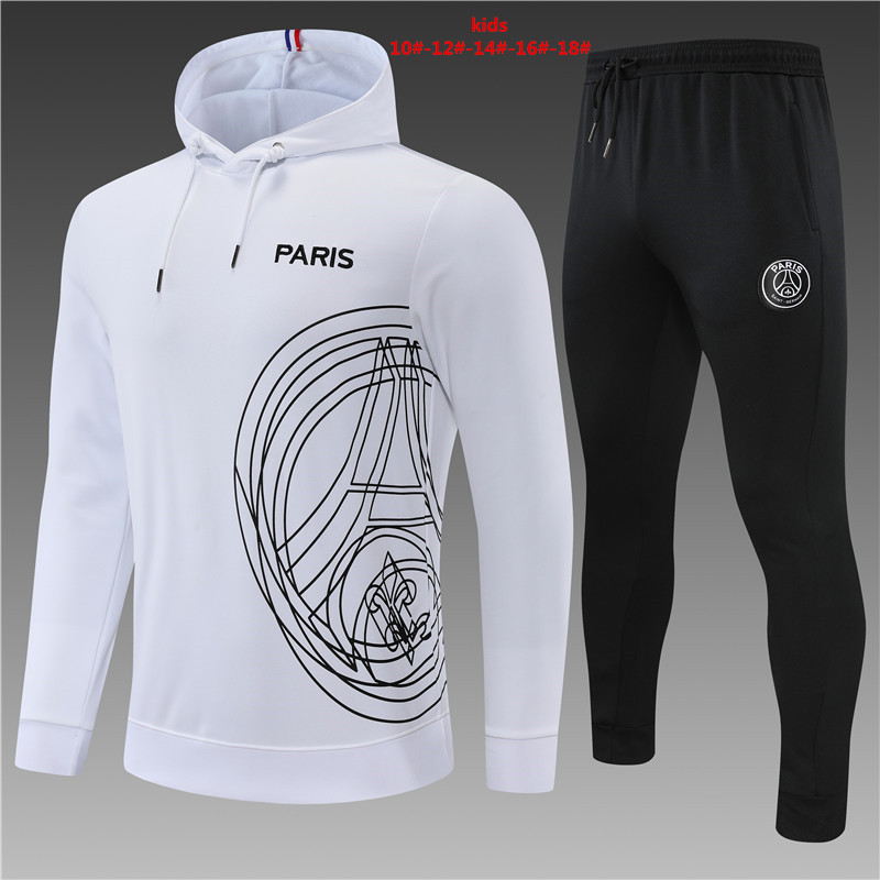 2022-2023 Hat Jordan Paris  Saint Germain  kids pullover hooded sweater plush PSG