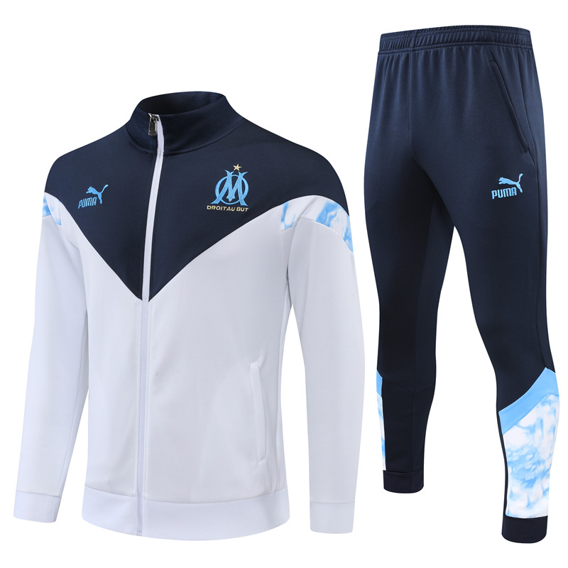 2022-2023 Marseille adult jerseys adult jerseys training set Jacket Inkjet