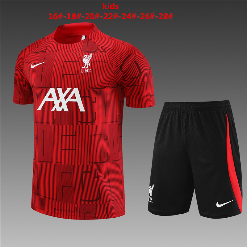 2022-2023 Liverpool Training clothes KIDS kit With pockets