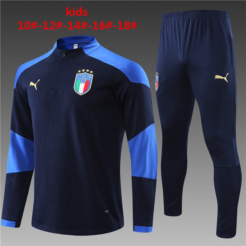 2022/2023 Italy Kids Training Jacket Set