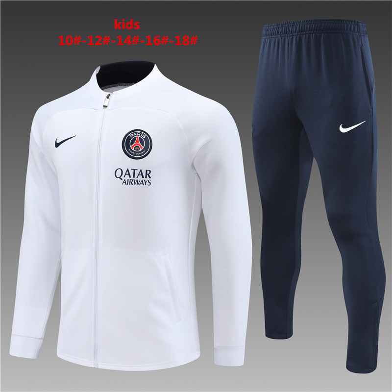 2022-2023 Paris Saint Germain kids  Jacket Set  suit psg