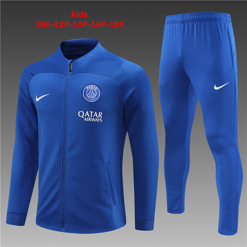 2022-2023 Paris Saint Germain kids  Jacket Set  suit psg