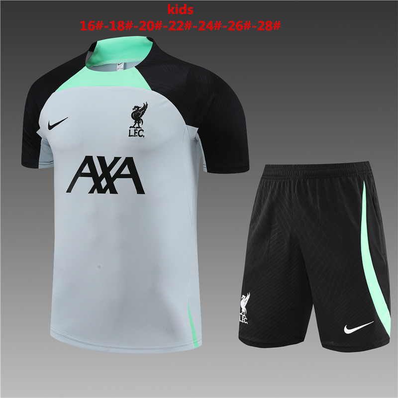 2023-2024 Liverpool Training clothes KIDS kit 