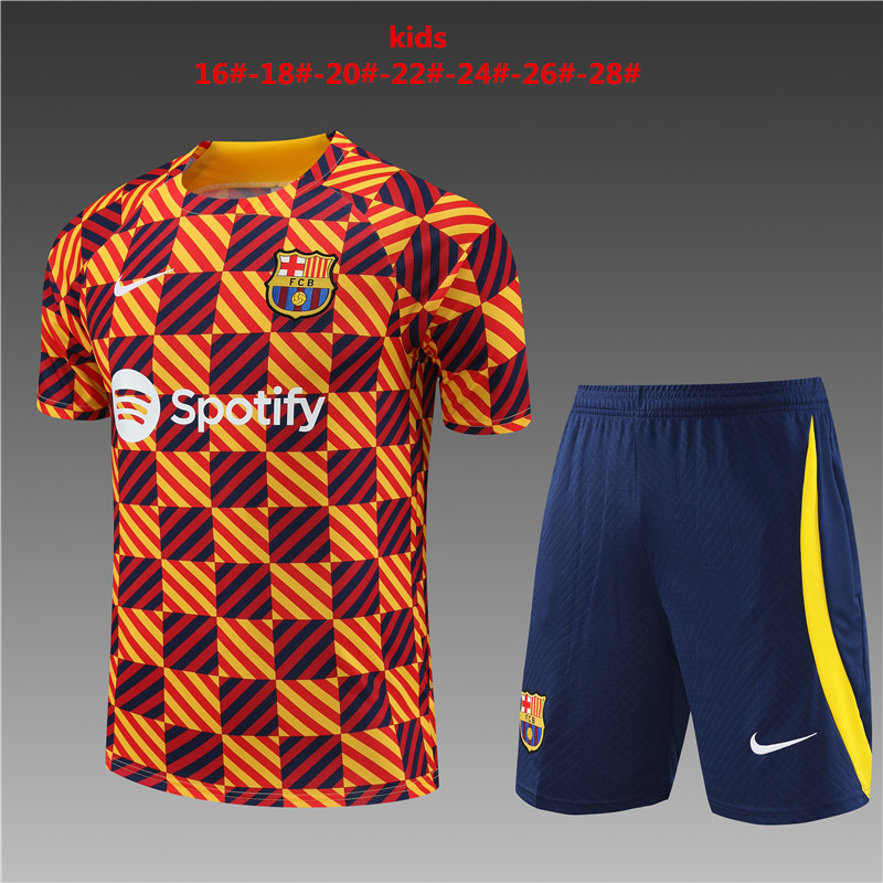 2023 -2024  FC Barcelona away kids   Training clothing