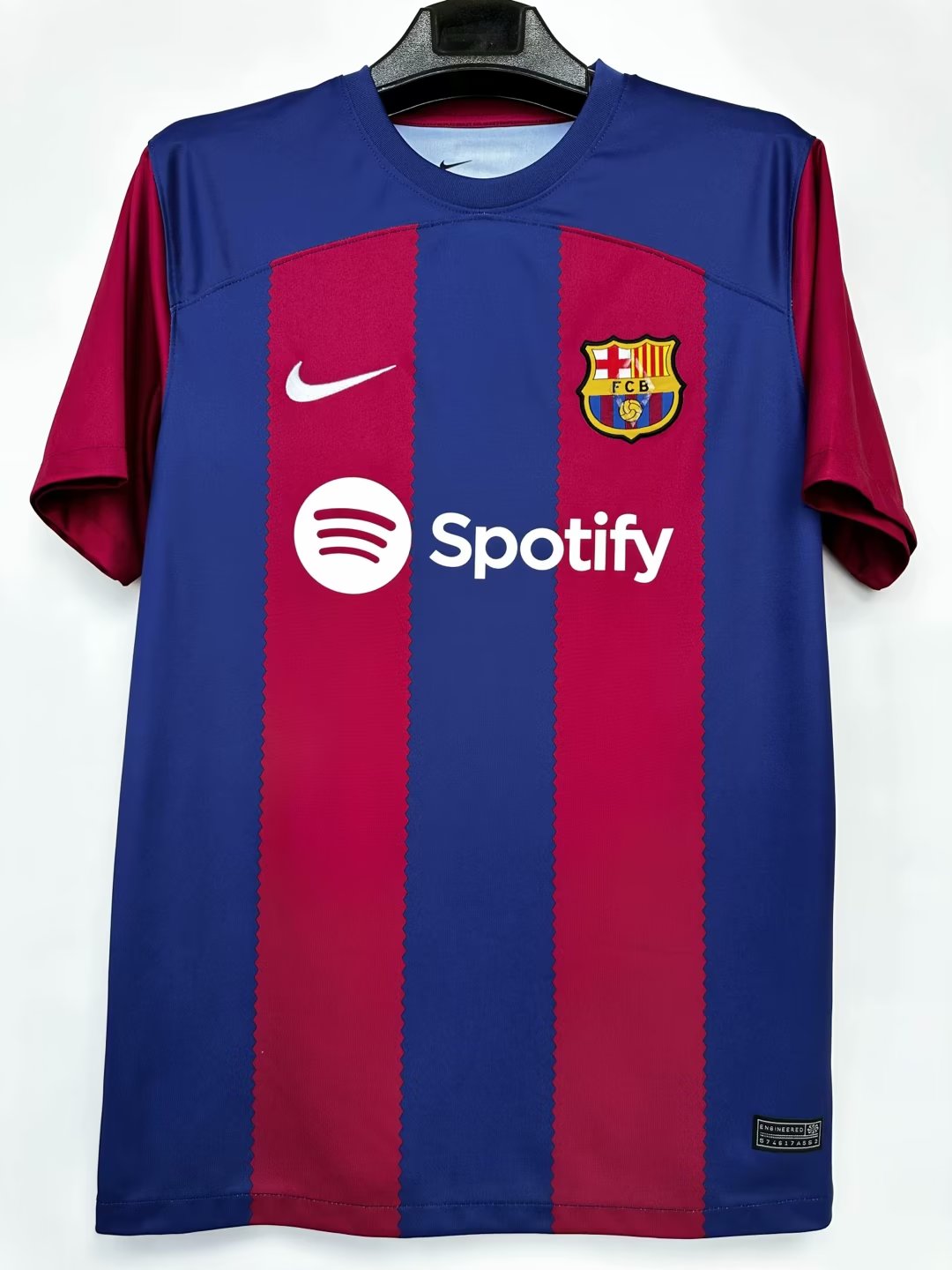 2023-2024 FC Barcelona home soccer jersey