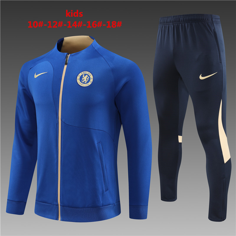 2023-2024  Chelsea kids kit training suit  Jacket