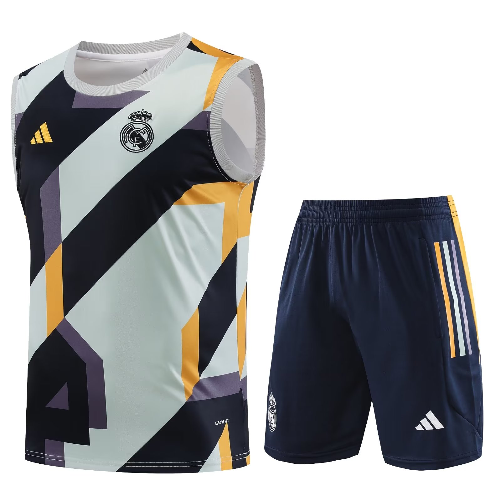 2023-2024 REAL MADRID  Training clothes   adult  kit  With pockets