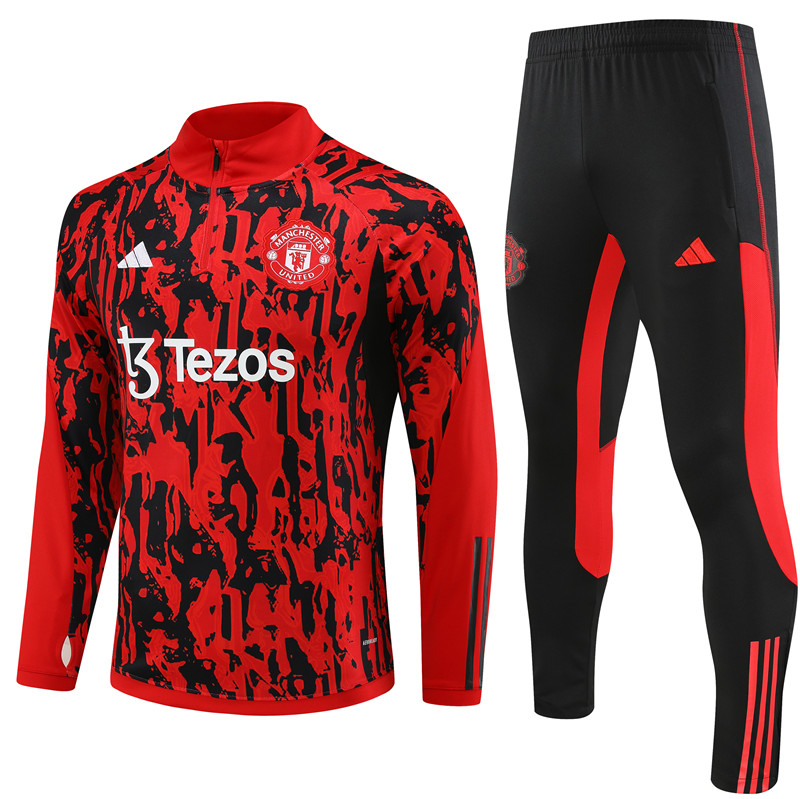 2023-2024  Manchester united Adult kit training suit  