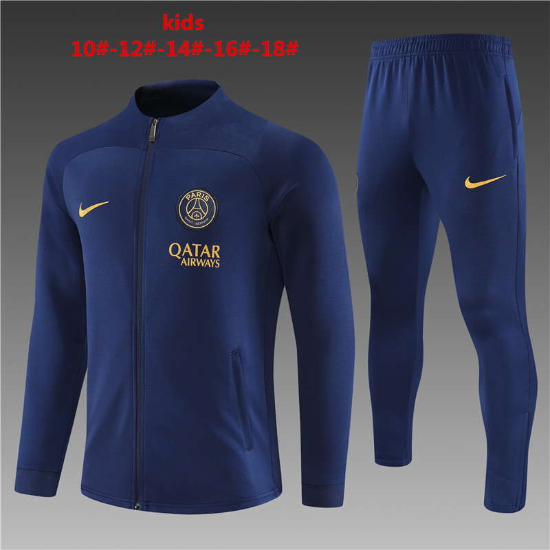 2023-2024  Paris Saint Germain kids  Jacket Set  suit psg