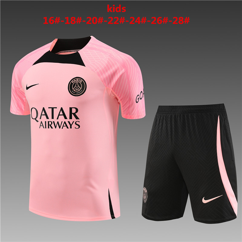 2023-2024 Paris Saint-Germain away KIDS kit psg Training clothes