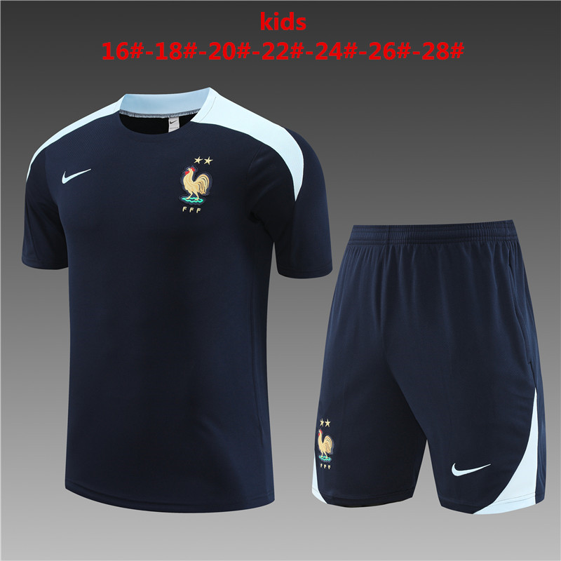 2023-2024  France kids kit Training suit