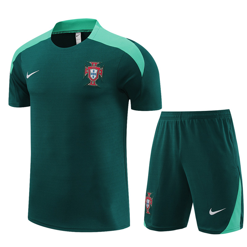 2023-2024 Portugal  Training clothes   adult  kit  With pockets 