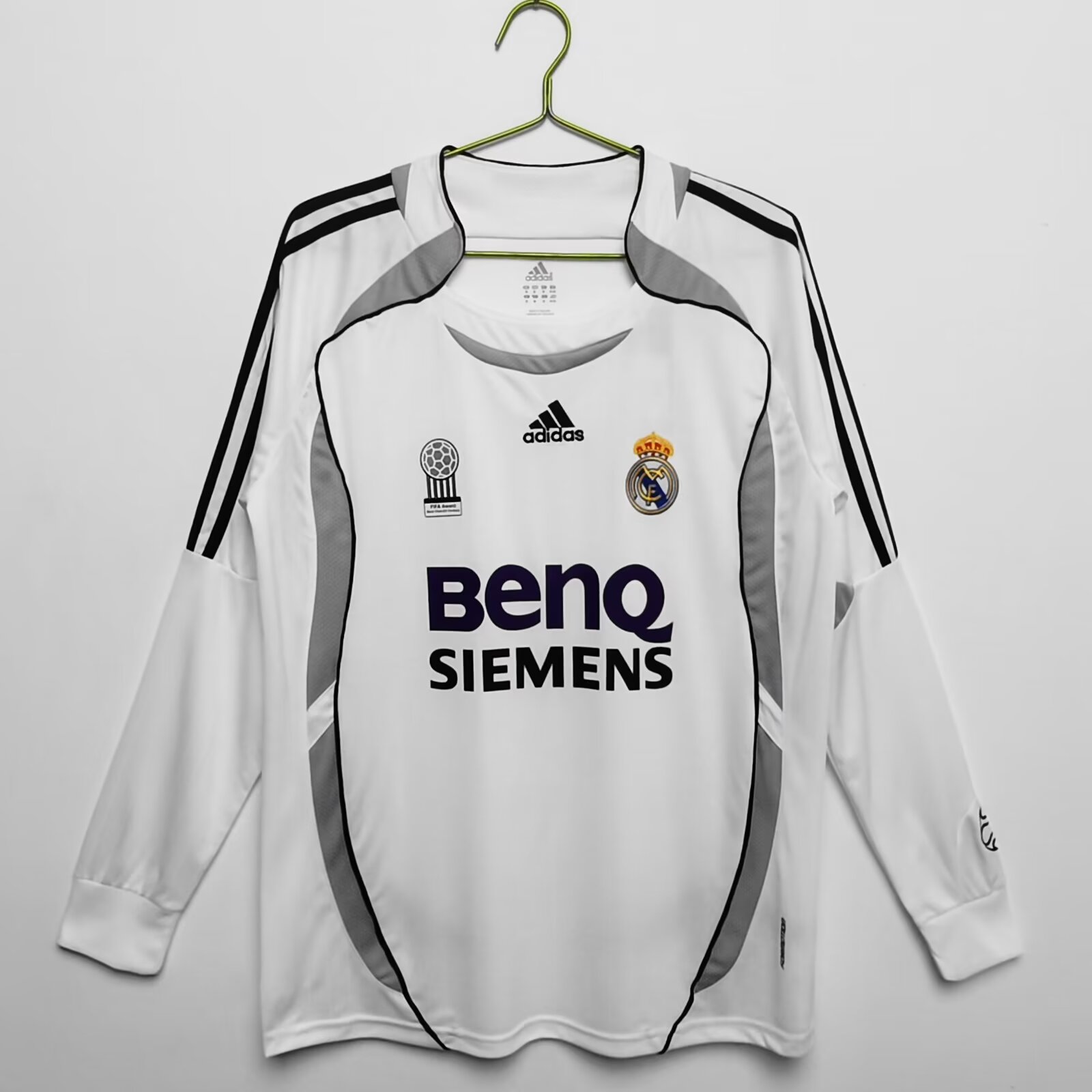 2006/07 Real Madrid  retro Long sleeved