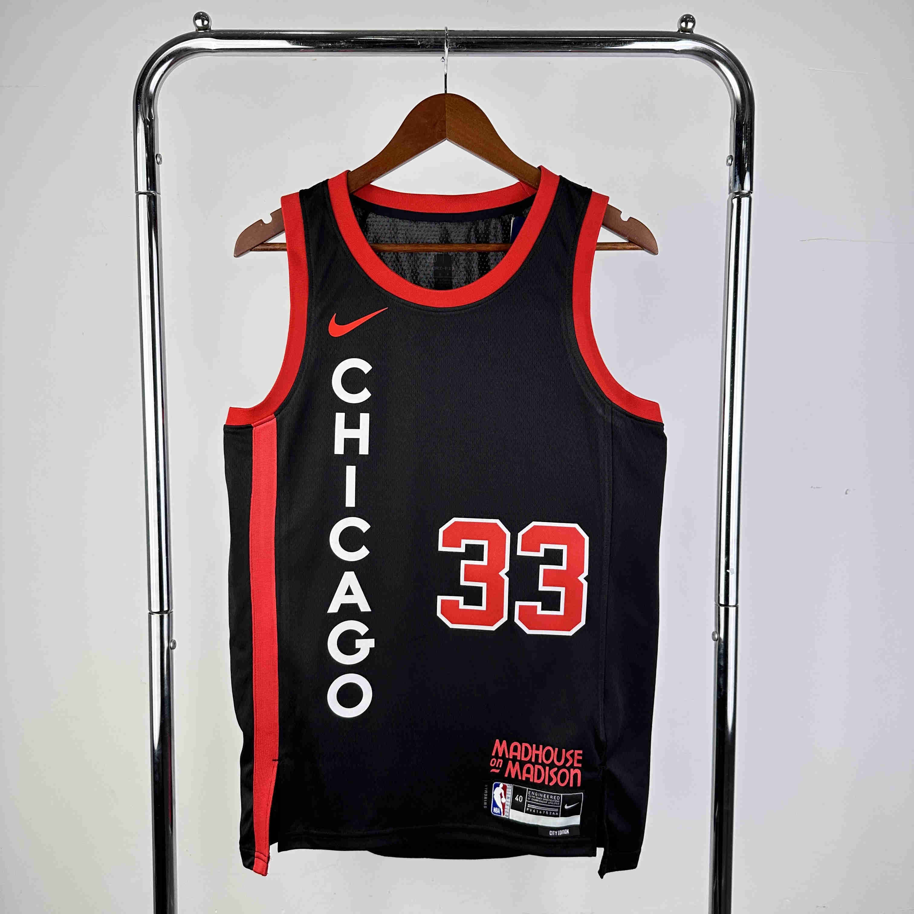 Chicago Bulls NBA Jersey Pippen 33