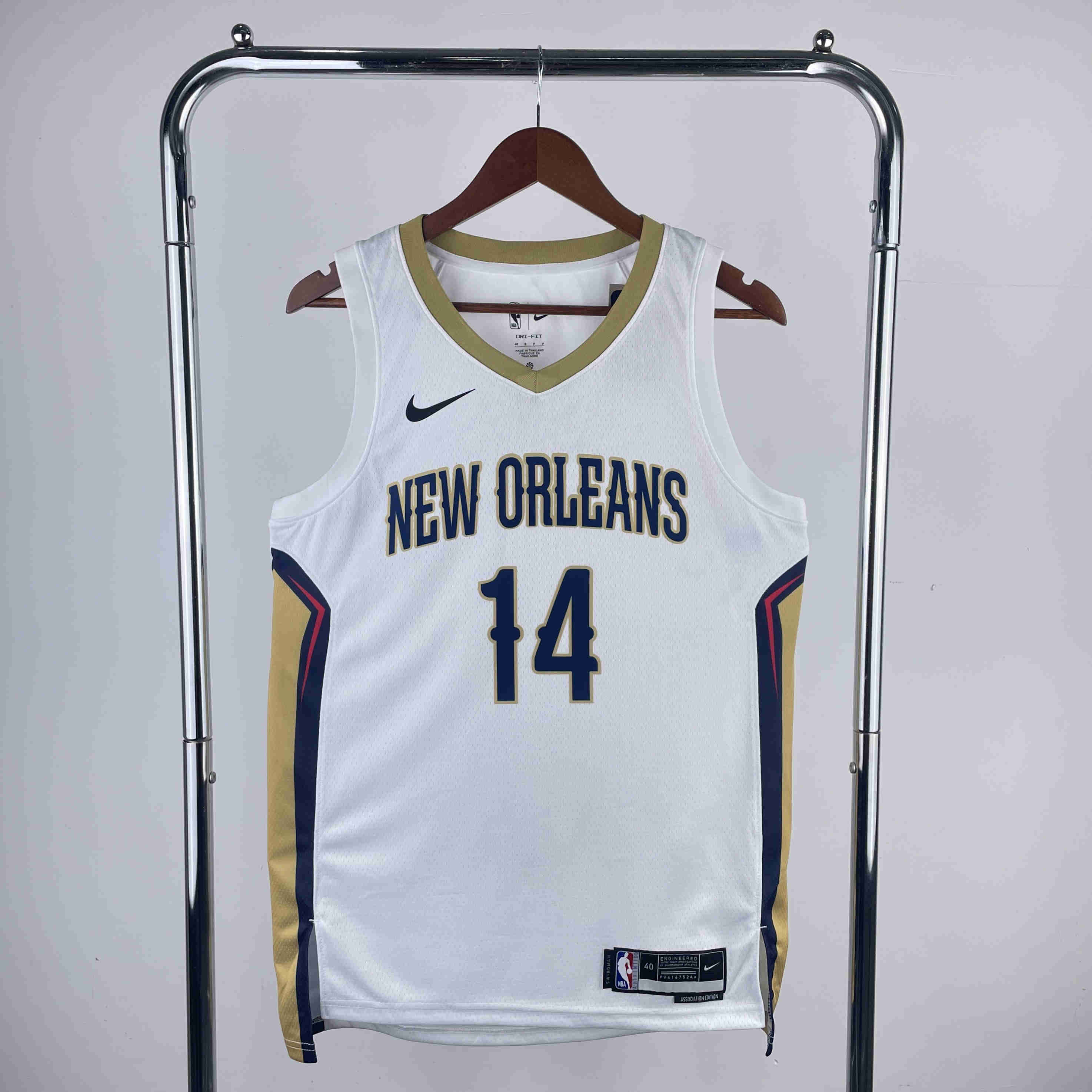  New Orleans Pelicans  NBA Jersey home white  Ingram 14