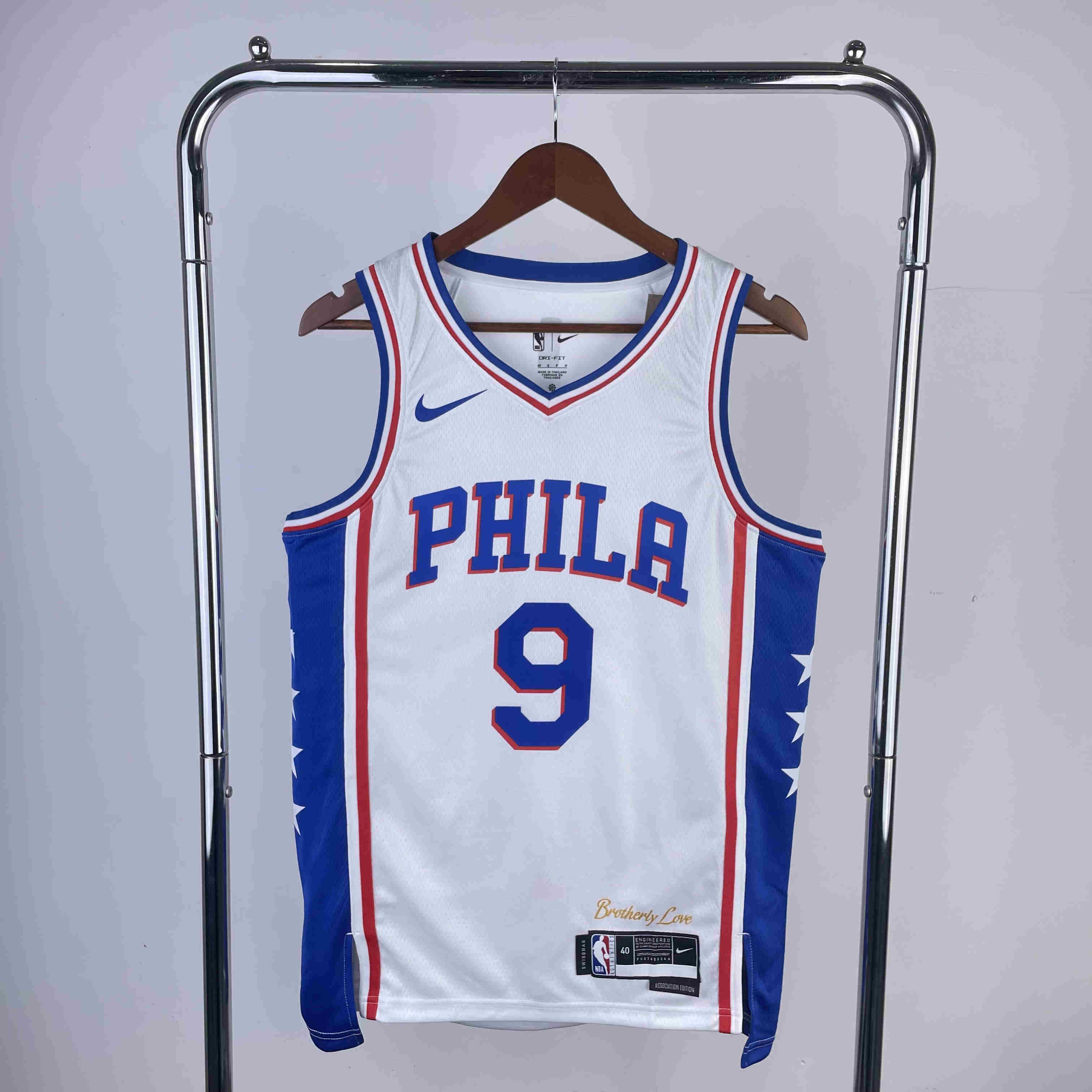 Philadelphia 76ers NBA Jersey OubreJr. 9