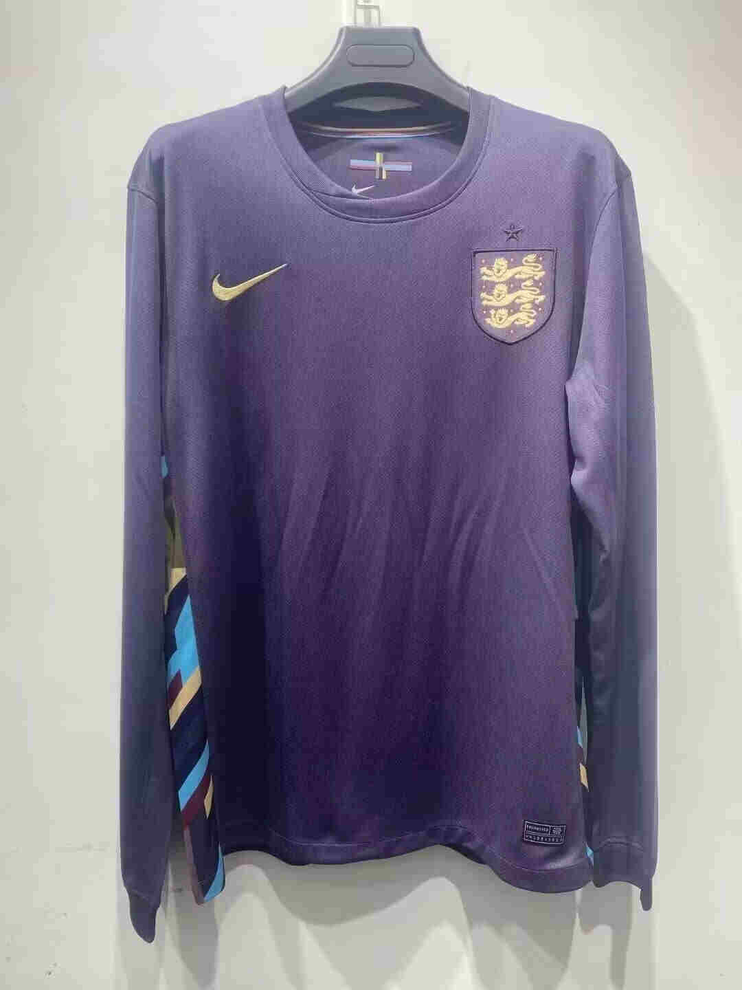 2024-2025 England  away  jersey Long sleeved