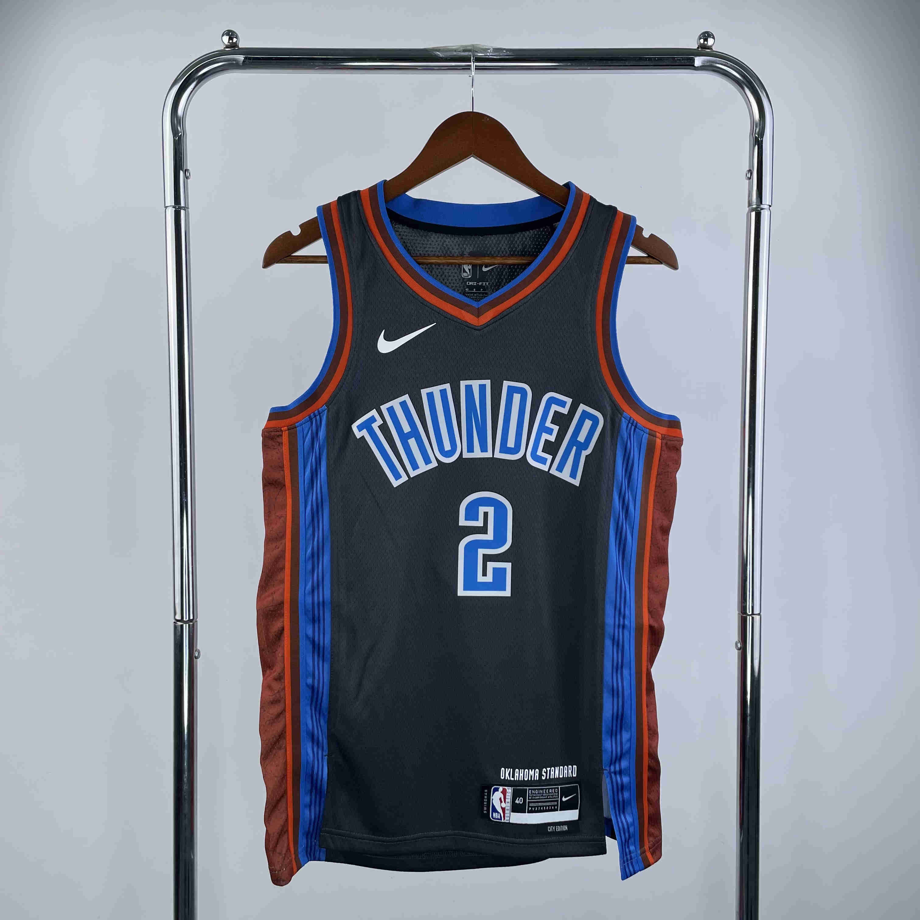 Oklahoma City Thunder  NBA Jersey  Gilgeous-Alexander 2