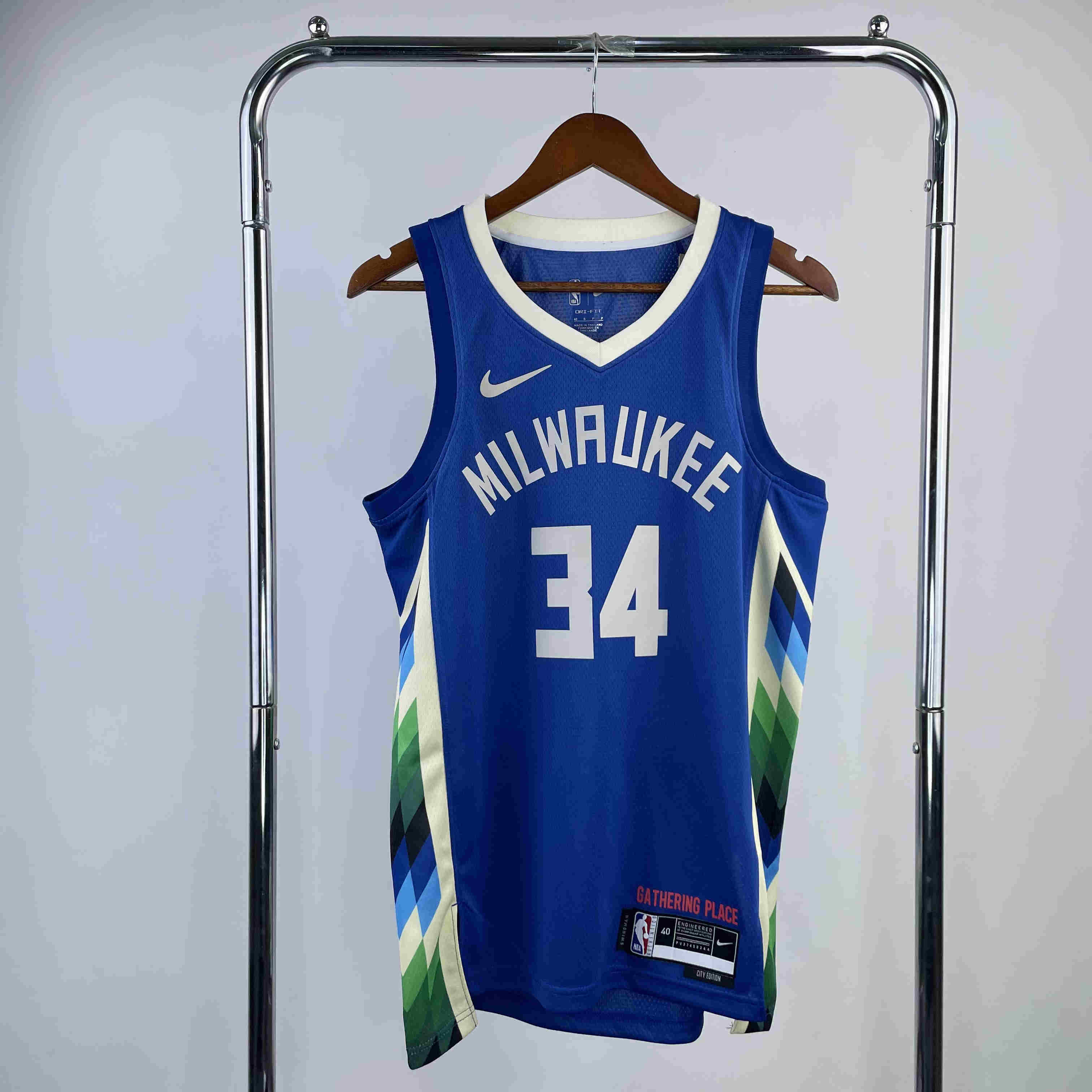 Milwaukee Bucks NBA Jersey Antetokounmpo 34